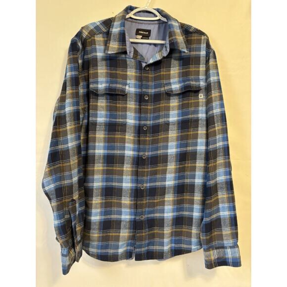 Outdoor Research Blue Plaid Shirt